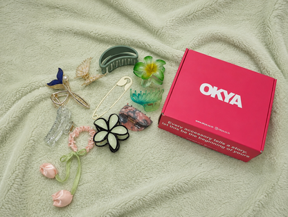 Color assorted Hair clip box of 10