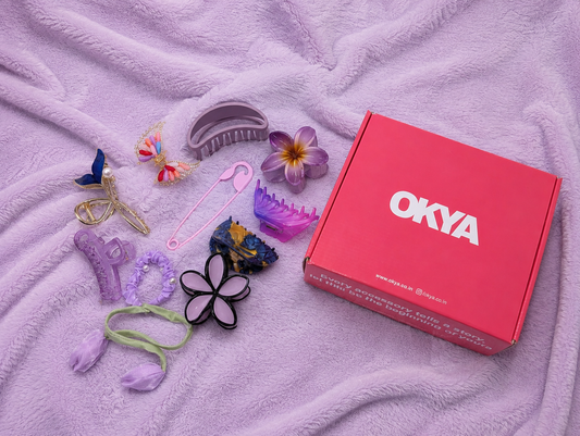 Color assorted Hair clip box of 10